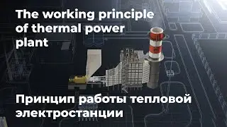 Kazan Power Plant - 3 / The working principle of thermal power plant