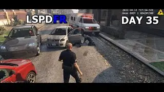 LSPDFR - Day 35 - LSPD - Drunk man kill guy in car accident