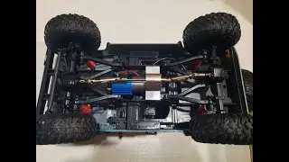 莽牛 MN99s D90 upgrade 370 motor, gearbox