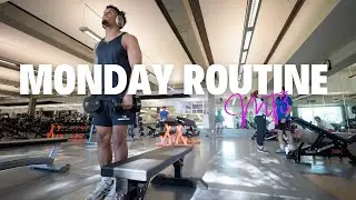 Monday routine as a student athlete (VLOG #42)