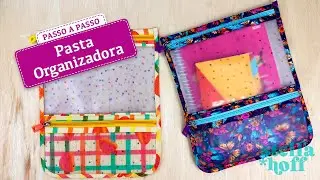 Como costurar Pasta Rápida Organizadora - SUPER FÁCIL