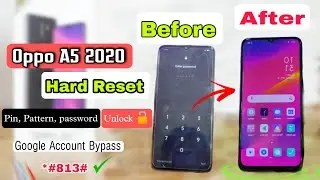 How to unlock oppo a5 2020 || oppo a5 2020 hard reset || google account bypass || latest 🔥🔥🔥