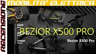 Ebike ready? REVIEW Bezior X500 Pro 600w 48v 10.4Ah