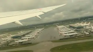 Very powerful takeoff on B787 from London Heathrow [Full takeoff]