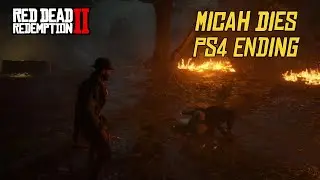 How To Kill Micah in Return For Money Ending PS4 Version Red Dead Redemption 2