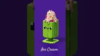 Ice Cream #kawaii #3d