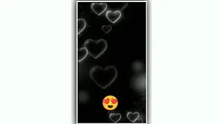 Template heart effect video background || Instagram trending video || kinemaster video editing