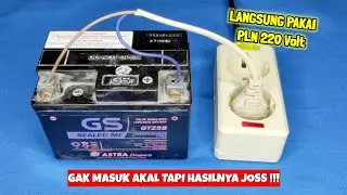 CRAZY IDEA ACCU CHARGER !! But the result is fast and satisfied!