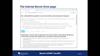 IT3047C   How to test and debug an ASP NET Core Web Application