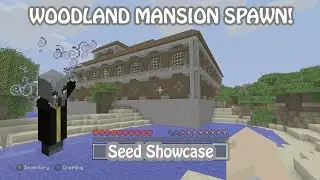 Minecraft Xbox One - WOODLAND MANSION SPAWN [Seed] TU54 - PS4/Switch