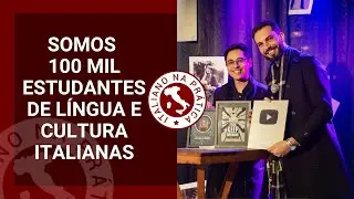 Festa dos 100 mil inscritos no canal e Lançamento do Festival de Cinema Italiano de Rio Claro
