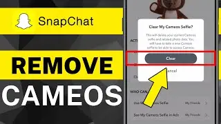 HOW TO REMOVE CAMEOS FROM SNAPCHAT