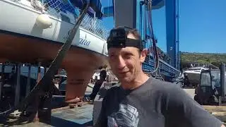 Спуск яхты Locura на воду! Эмоции без монтажа!