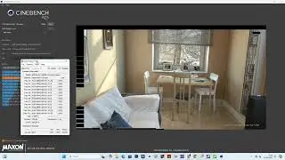 Ryzen 9 5900x CINEBENCH R23 Test