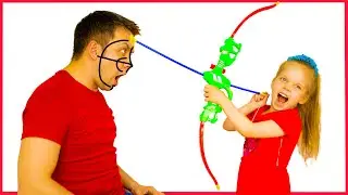 Тася умеет считать игрушки