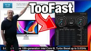 iMac (Retina 5K, 27-inch, 2020) - Flash Storage SSD Benchmark Disk Speed Test