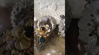 Результат сегодняшнего мастер-класса. Вот такие украшения сделали сегодня детки на занятии.