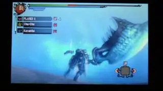 Monster Hunter 3 Ultimate NIntendo 3DS + Demo Gameplay Hunt The Plesioth Double Newbie Fail!