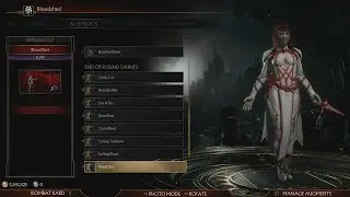 Mk11: Skarlet All Unlockable Taunts Showcase
