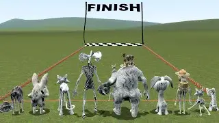THE FASTEST NEXTBOT ZOONOMALY (NEW CHARACTER) in Garry's Mod!