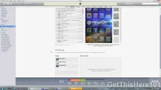 How To: Backup Apps onto Itunes