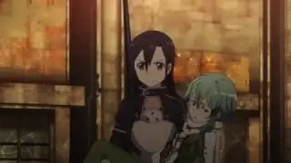 Sword Art Online II - Kirito saves Sinon