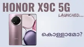 Honor X9c 5g Launched | Spec Review Features Specification Price Camera Gaming | Malayalam