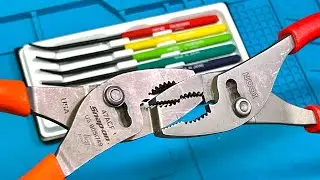 Which Reigns Supreme? - SNAP ON 8” Talon Grips Vs ICON 3-Position Slip Joint Pliers.
