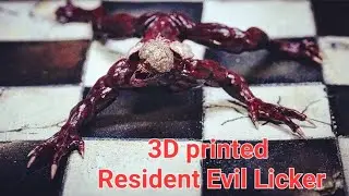 3D printed Resident Evil Licker