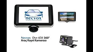 Necvox Dvr-450 360 Derece Araç Kayıt Kamerası + Geri Görüş Kamerası
