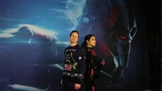 Me and Iden Versio (Janina Gavankar)