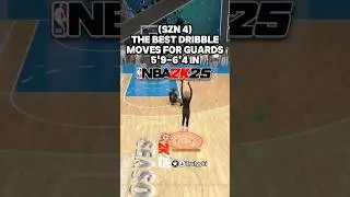 THE BEST DRIBBLE MOVES FOR GUARDS 5’9-6’4 IN NBA2k25!! 