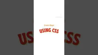 Create magic using CSS #css  #html  #trending #trendingvideo #trendingshorts #trend