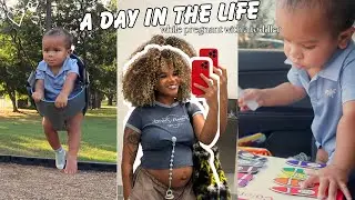 A Day in the Life of a Pregnant Toddler Mom...