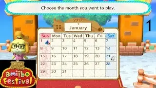 Animal Crossing amiibo Festival Part 1 - January