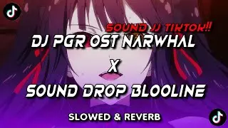 DJ PGR OST NARWHAL X SOUND DROP X BLOODLINE SLOWED & REVERB SOUND VIRAL TIKTOK!!