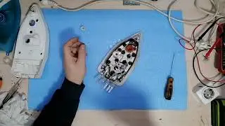 Iron repair without spare parts // The iron does not turn on and does not heat