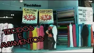 TECIDOS E AVIAMENTOS -NO BRÁS SÃO PAULO A PARTIR DE R$ 6,90 |Rua Joli