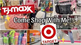 COME SHOP WITH ME TJ MAXX AND TARGET | cute summer finds, purses, clothes and haircare