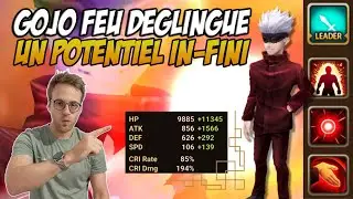 TEST de GOJO FEU en siège/arène et la conclusion est surprenante! Quel est le meilleur build?