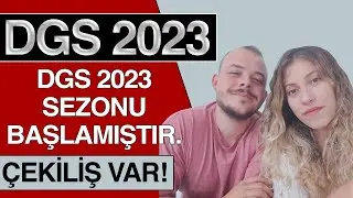 DGS 2023 SEZONU BAŞLIYOR! // ÇEKİLİŞ VAR!