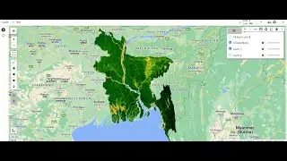 🛑 Live Earth Engine Python API in Google Colab | How to filter Satellite Imagery and make NDVI Map