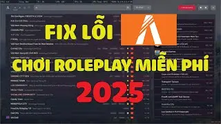 HƯỚNG DẪN CHƠI GTA ONLINE ROLEPLAY BẰNG FIVE M - FIX NHỮNG LỖI THƯỜNG GẶP 2025 - FIX ERROR GTA V