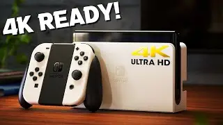The Nintendo Switch OLED Dock Is 4K Ready!