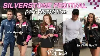 SILVERSTONE FESTIVAL Pits Tour | Talk with Sir Chris Hoy & Alex Brundle