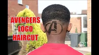 Marvel Avengers Pattern Logo Haircut | Maurice Sardison