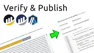 Verify and Publish your smart contract on BscScan, EtherScan, BaseScan and other Block Scanners