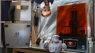 How To Make 3d Printer Enclosure With Carbon Filter Extractor Fan