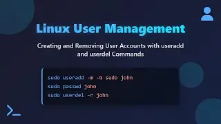 Linux User Management: useradd & userdel Commands Tutorial for Beginners