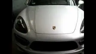 Driving a nice Porsche